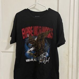 Champion Black Graphic T-Shirt